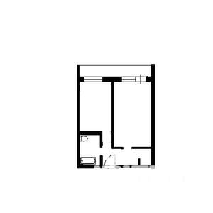 1-к квартира, на длительный срок, 42м2, 2/10 этаж