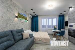 Студия квартира, посуточно, 39м2, 7/19 этаж