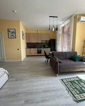 Студия квартира, на длительный срок, 39м2, 24/24 этаж