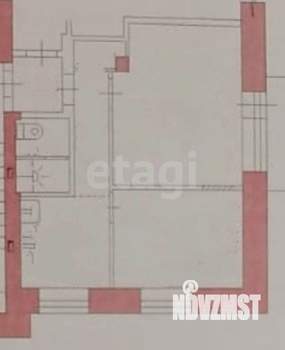 2-к квартира, на длительный срок, 40м2, 3/9 этаж