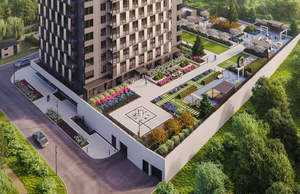 2-к квартира, на длительный срок, 45м2, 17/23 этаж