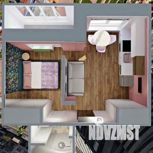 1-к квартира, посуточно, 25м2, 13/20 этаж