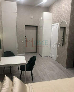 Студия квартира, на длительный срок, 25м2, 10/19 этаж