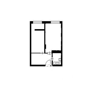 1-к квартира, на длительный срок, 42м2, 2/16 этаж