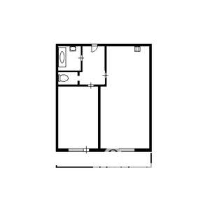 2-к квартира, на длительный срок, 48м2, 12/16 этаж