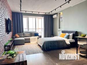 Студия квартира, посуточно, 45м2, 20/25 этаж