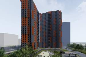 2-к квартира, на длительный срок, 38м2, 16/25 этаж