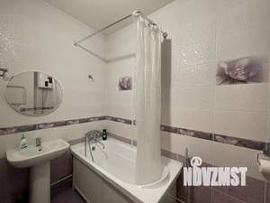 1-к квартира, посуточно, 41м2, 18/25 этаж