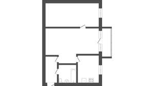 2-к квартира, на длительный срок, 44м2, 2/2 этаж