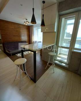 Студия квартира, на длительный срок, 37м2, 24/25 этаж