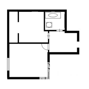 1-к квартира, на длительный срок, 35м2, 20/25 этаж