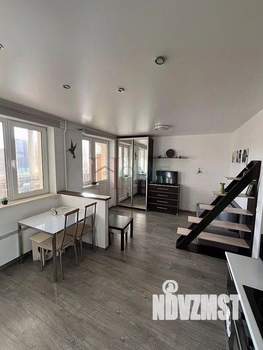 Студия квартира, на длительный срок, 36м2, 3/17 этаж