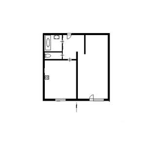 1-к квартира, на длительный срок, 41м2, 2/10 этаж