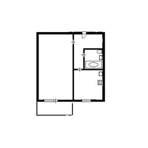 1-к квартира, на длительный срок, 37м2, 17/19 этаж