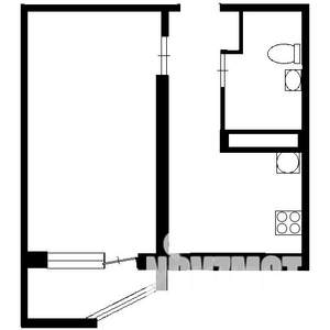 1-к квартира, на длительный срок, 36м2, 12/18 этаж