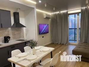 1-к квартира, посуточно, 55м2, 12/25 этаж