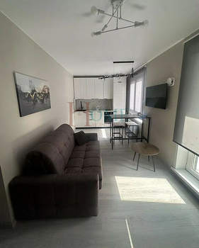 Студия квартира, на длительный срок, 27м2, 16/17 этаж