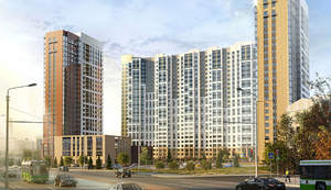 1-к квартира, на длительный срок, 41м2, 1/23 этаж