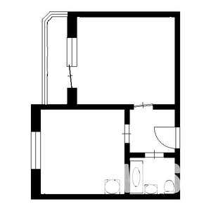 1-к квартира, на длительный срок, 38м2, 5/10 этаж