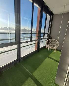 Студия квартира, на длительный срок, 35м2, 9/15 этаж