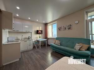 1-к квартира, посуточно, 35м2, 12/25 этаж