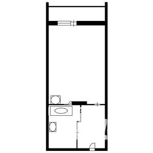 1-к квартира, на длительный срок, 22м2, 2/17 этаж
