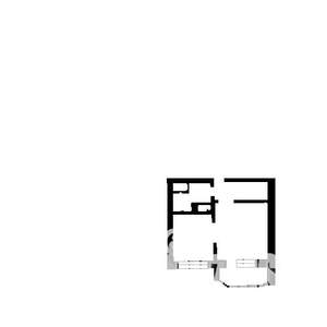 2-к квартира, на длительный срок, 40м2, 16/17 этаж