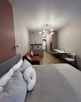 Студия квартира, на длительный срок, 25м2, 11/25 этаж