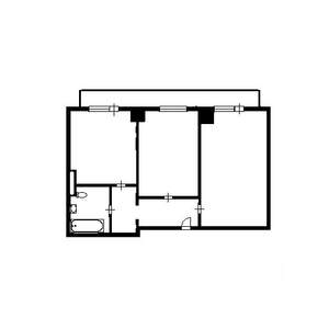 2-к квартира, на длительный срок, 70м2, 12/16 этаж