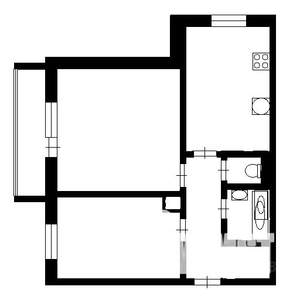 2-к квартира, на длительный срок, 56м2, 6/10 этаж