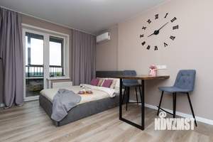 Студия квартира, на длительный срок, 26м2, 22/25 этаж