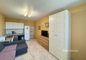 Студия квартира, на длительный срок, 27м2, 11/17 этаж