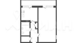 1-к квартира, на длительный срок, 35м2, 9/9 этаж