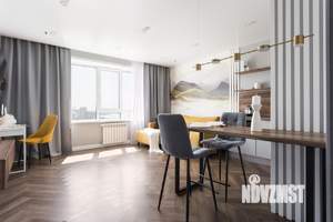 1-к квартира, посуточно, 49м2, 1/1 этаж