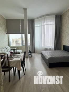 Студия квартира, посуточно, 47м2, 25/25 этаж