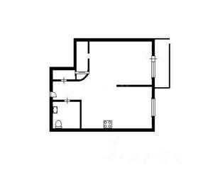 1-к квартира, на длительный срок, 42м2, 6/18 этаж