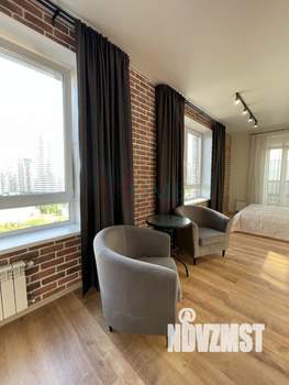 Студия квартира, на длительный срок, 37м2, 7/25 этаж