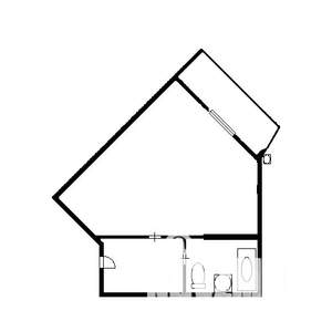 1-к квартира, на длительный срок, 39м2, 4/20 этаж