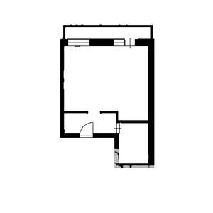 1-к квартира, на длительный срок, 39м2, 6/17 этаж