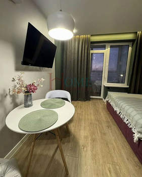 Студия квартира, на длительный срок, 30м2, 15/25 этаж