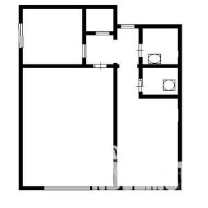 2-к квартира, на длительный срок, 58м2, 4/11 этаж