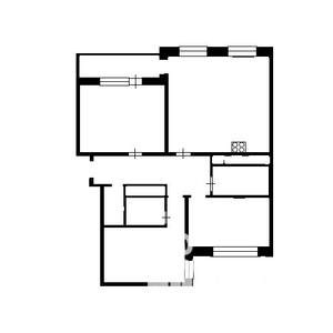 1-к квартира, на длительный срок, 46м2, 14/25 этаж