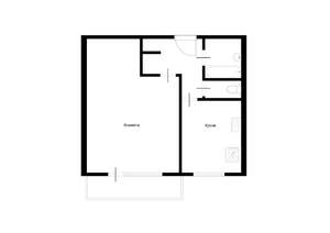 1-к квартира, на длительный срок, 40м2, 3/5 этаж