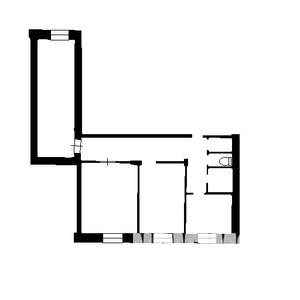 2-к квартира, на длительный срок, 60м2, 5/5 этаж