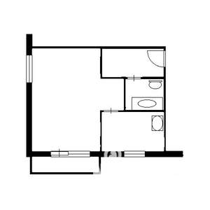1-к квартира, на длительный срок, 32м2, 3/5 этаж