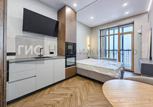 Студия квартира, на длительный срок, 25м2, 25/25 этаж