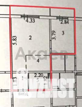2-к квартира, на длительный срок, 43м2, 7/11 этаж