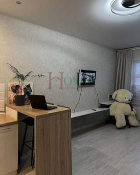 Студия квартира, на длительный срок, 30м2, 4/17 этаж