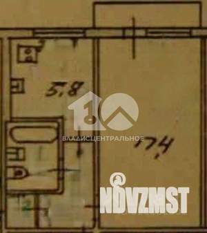 1-к квартира, на длительный срок, 30м2, 3/5 этаж