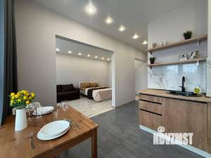 1-к квартира, посуточно, 40м2, 1/1 этаж